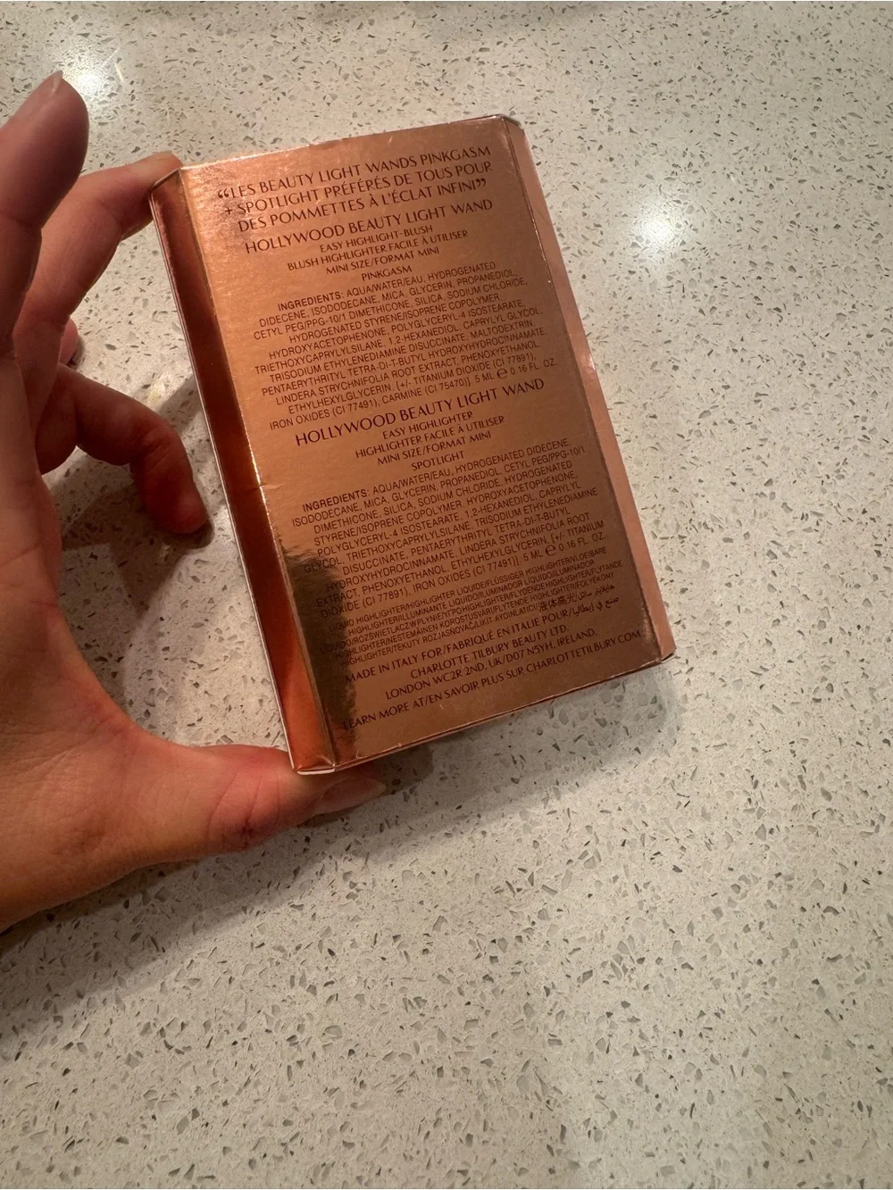 Charlotte Tilbury Glow Kit Duo - Pink & Gold Light Wands